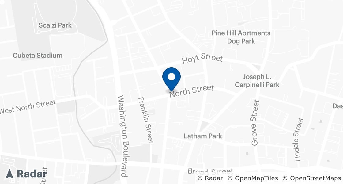 Map of Dairy Queen Location:: 885 Summer St, Stamford, CT, 06905-5501